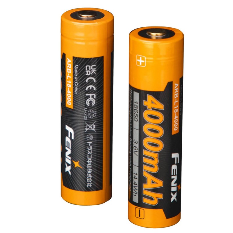 
                                                        
                                                        Batteri til FENIX ARB-L18 18650 3.6V 4000mAh
                            