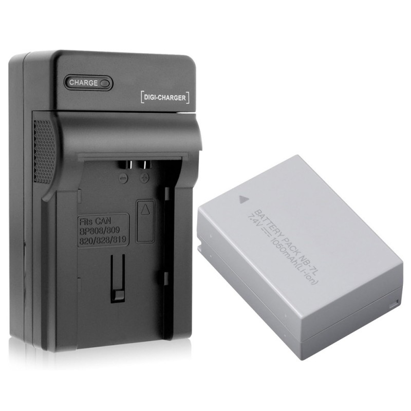 Batteri til Canon PowerShot G10IS (7.4V, 1060mAh, 1 Batteri + 1 Lader)
Batteri til Canon PowerShot G10IS (7.4V, 1060mAh, 1 Batteri + 1 Lader)