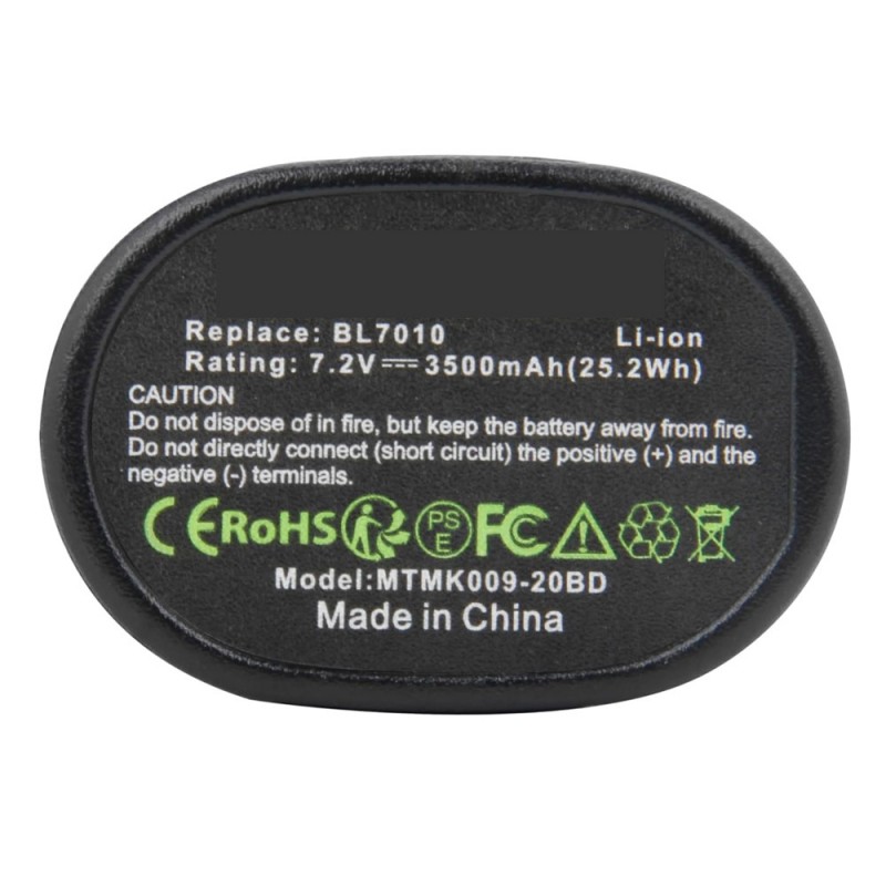                             Batteri til Makita DF012DSE (7.2V, 3500mAh)                            
                                                        
                            