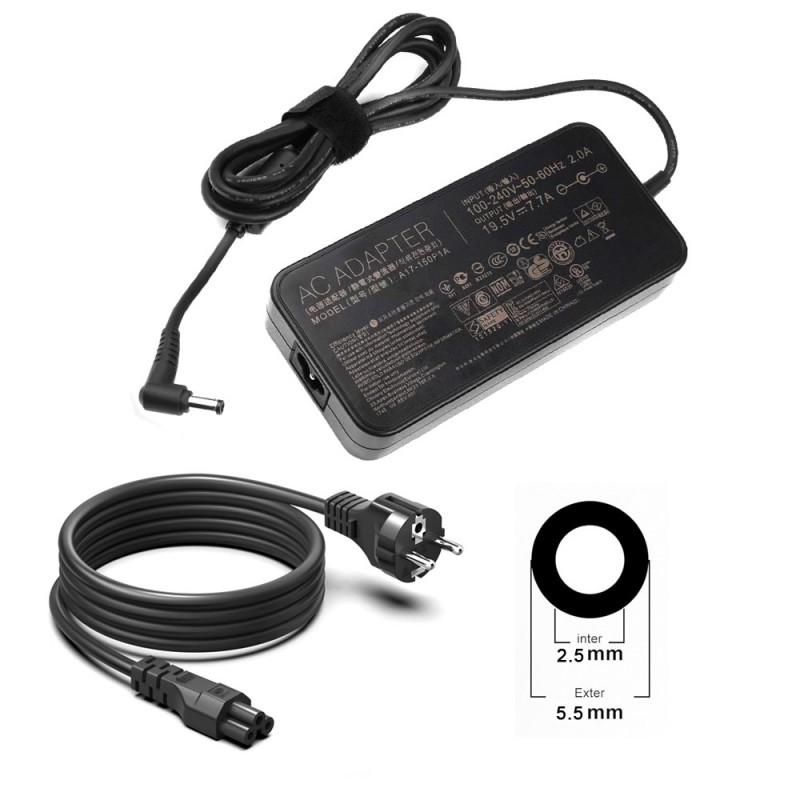 Lader til Asus ROG GL703G(19V, 7.7A, 150W, 5.5*2.5mm)                            
                             
                            Lader til Asus ROG GL703G(19V, 7.7A, 150W, 5.5*2.5mm)