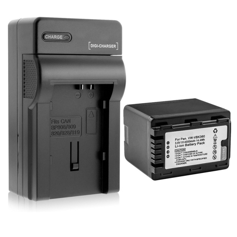 Batteri til Panasonic HDC-SD60PC (3.6V, 4000mAh, 1 Batteri + 1 Lader)
Batteri til Panasonic HDC-SD60PC (3.6V, 4000mAh, 1 Batteri + 1 Lader)