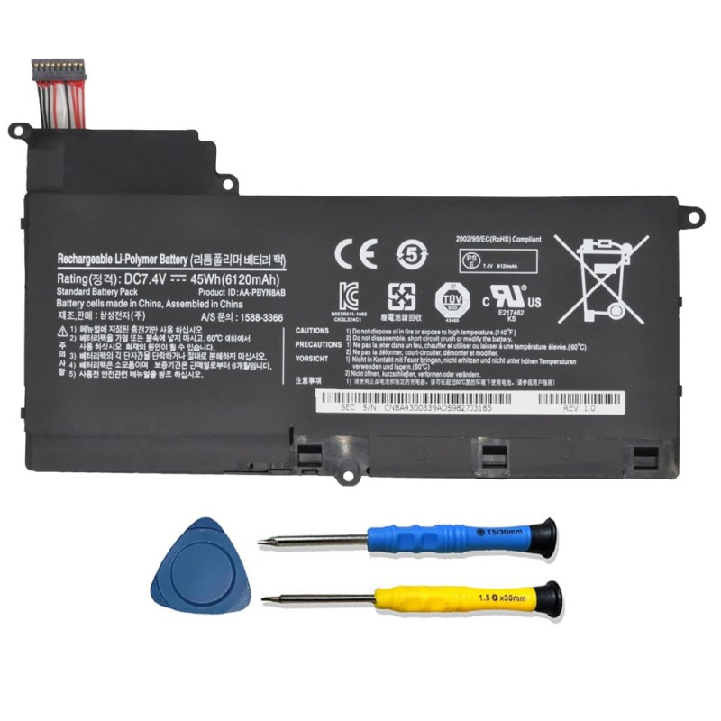                             Batteri til Samsung AA-PBYN8AB (7.4V, 45Wh)                            
                                                        
                            