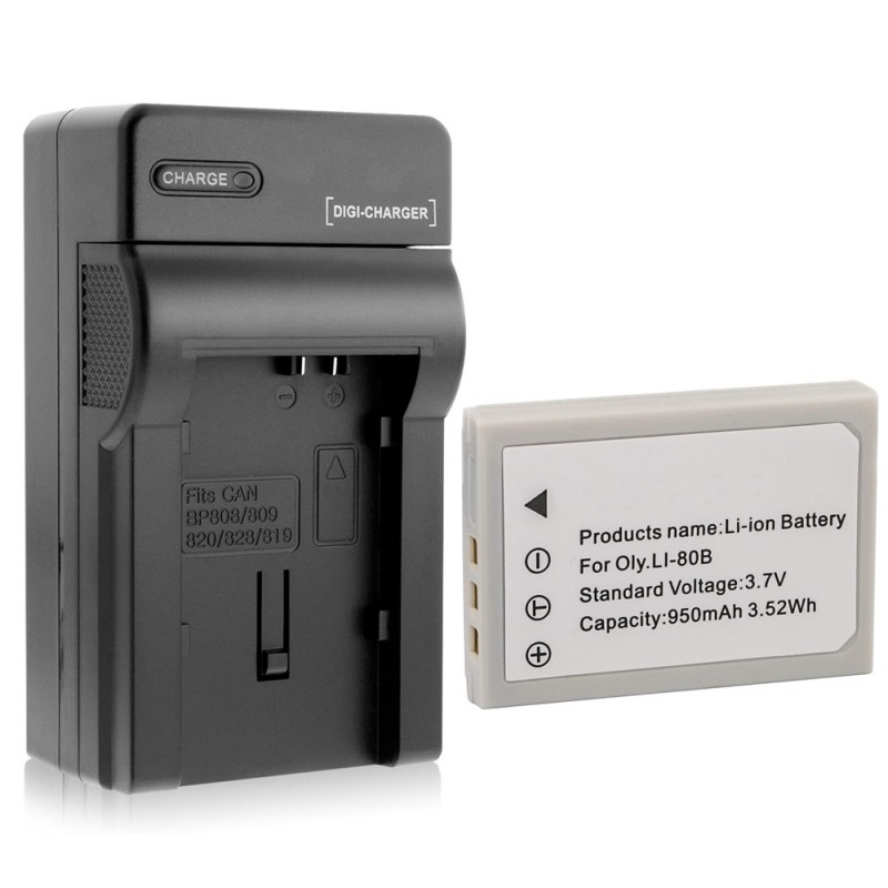 Batteri til Olympus Li-80C