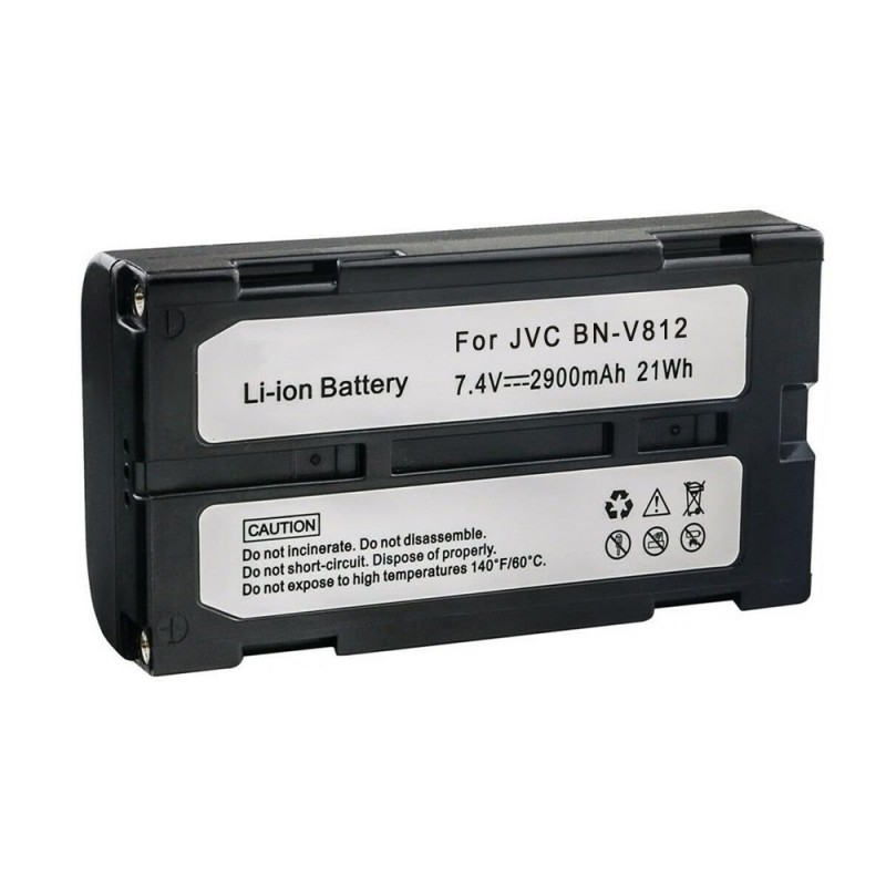                             Batteri til JVC GR-DVL (7.4V, 2900mAh) 2 Batteri + 1 Lader                             
                                                        
                            