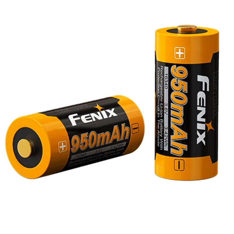 
                                                        
                                                        Batteri til Fenix ARB-L16-950P 16340 3.6V 950mAh
                            