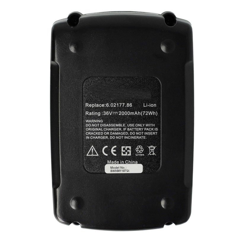                             Batteri til Metabo ASC 15 (36V, 2000mAh)                            
                                                        
                            
