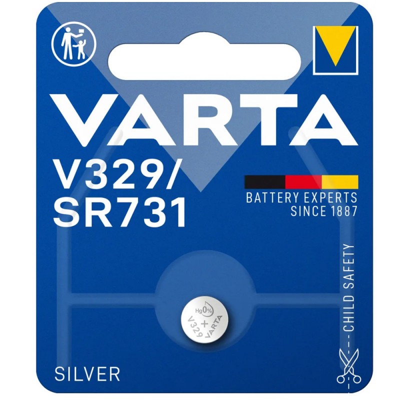 Batteri til VARTA V329/SR65