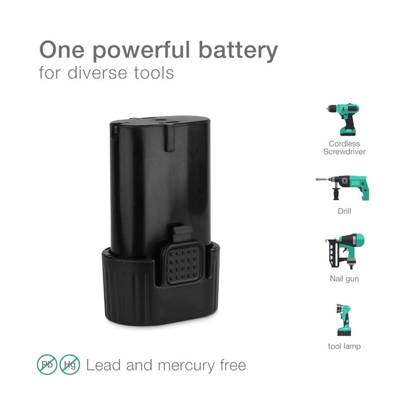                             Batteri til Makita CL072DZ (7.2V, 2500mAh)                            
                                                        
                            