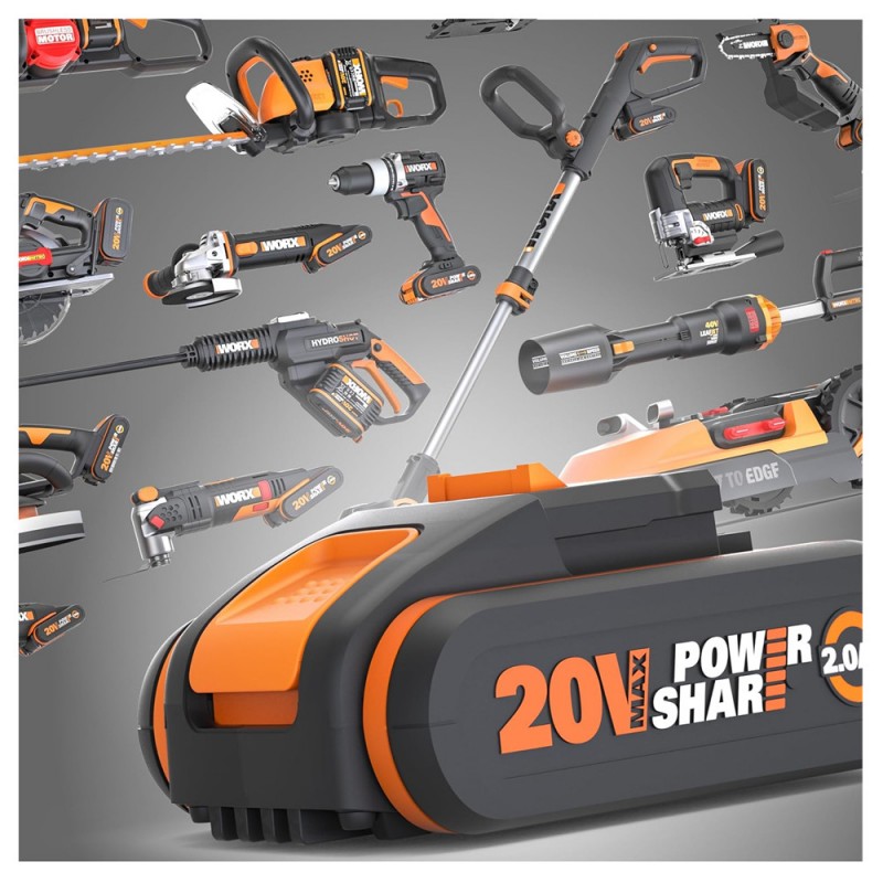                             Batteri til Worx Landroid S300 2022 (20V, 4000mAh)                            
                                                        
                            