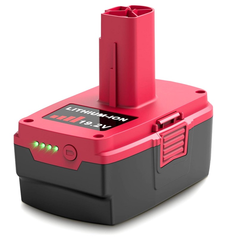 Batteri til Craftsman 315.11485 (19.2V, 6000mAh)
Batteri til Craftsman 315.11485 (19.2V, 6000mAh)