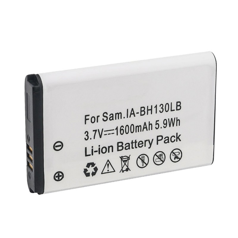                             Batteri til Samsung HMX-U15 (3.7V, 1600mAh) 1 Batteri + 1 Lader                             
                                                        
                            