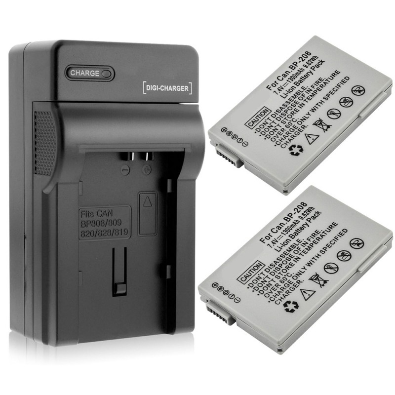 Batteri til Canon Optura iVIS DC22 (7.4V, 1300mAh, 2 Batteri + 1 Lader)
Batteri til Canon Optura iVIS DC22 (7.4V, 1300mAh, 2 Batteri + 1 Lader)