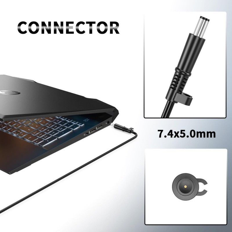 
                            Lader til ZBook Fury 16 G10 (20V, 14A, 280W, 7.4mm 5.0mm)                            
                            