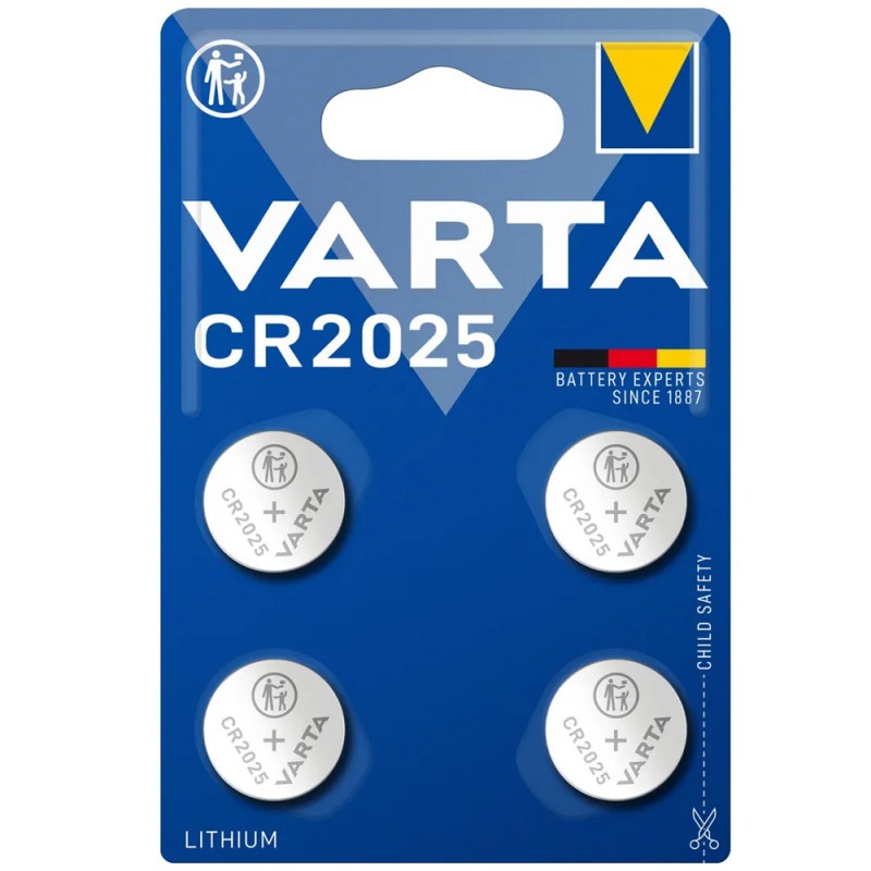 Batteri til VARTA CR2025 4 Pakke