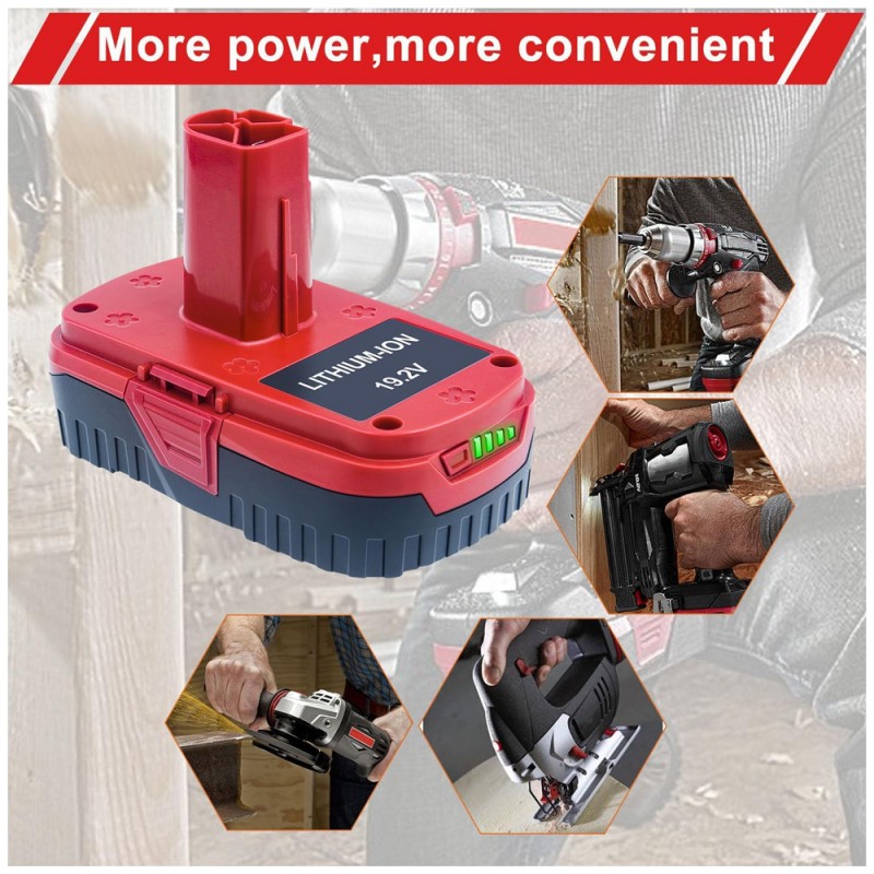                             Batteri til Craftsman 1322521 (19.2V, 3000mAh)                            
                                                        
                            