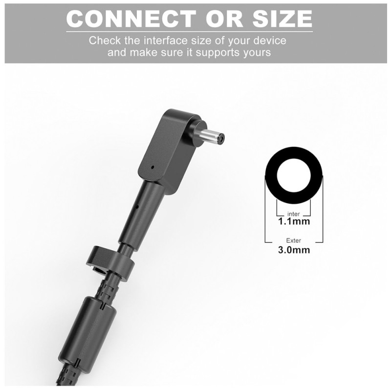 Lader til Acer Chromebook 15 C910(19V, 3.42A, 65W, 3.0*1.1mm)                            
                             
                            Lader til Acer Chromebook 15 C910(19V, 3.42A, 65W, 3.0*1.1mm)