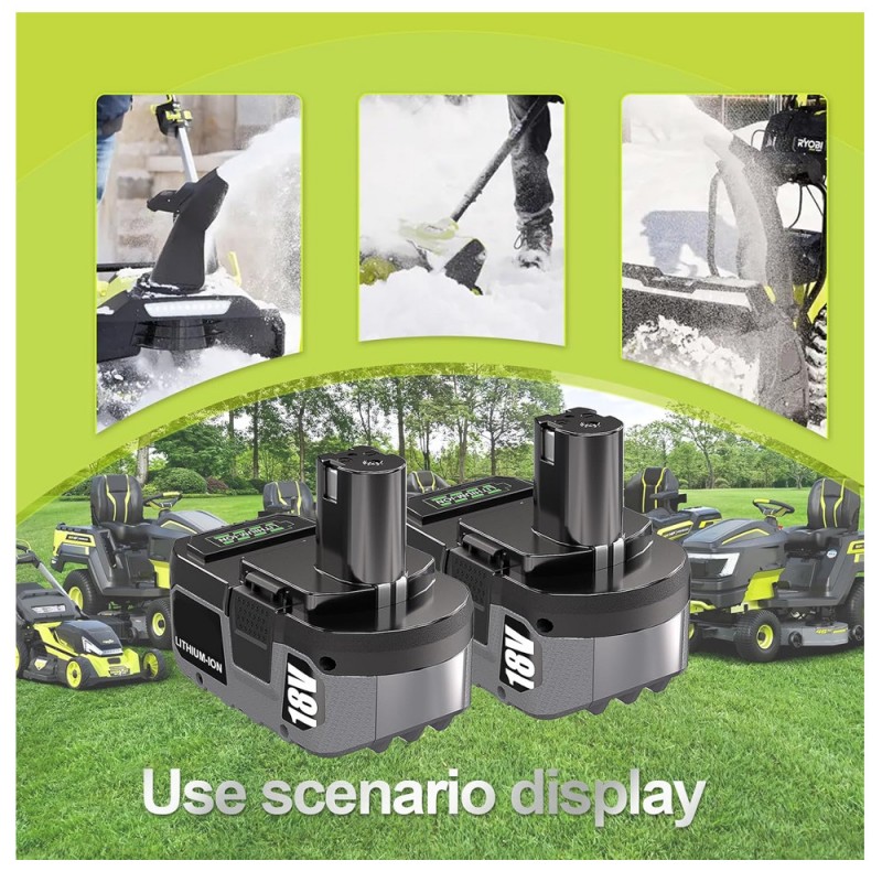                             Batteri til Ryobi RY1804 (18V, 3000mAh)                            
                                                        
                            