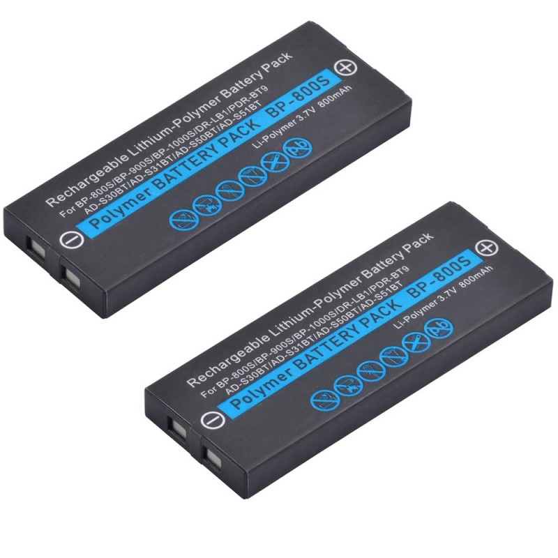                             Batteri til Kyocera Yashica Finecam S3R (3.7V, 1350mAh) 2 Batteri                             
                                                        
                            