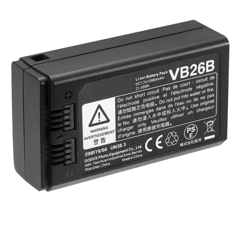                             Batteri til GODOX V860 (7.2V, 3000mAh)                            
                                                        
                            