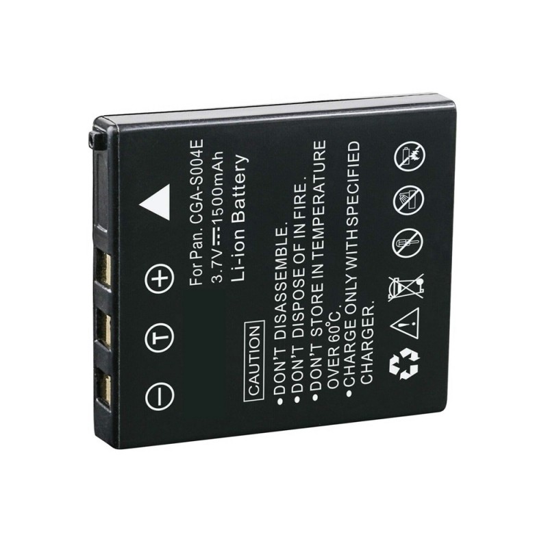                             Batteri til Panasonic CGA-S004 (3.7V, 1500mAh) 1 Batteri + 1 Lader                             
                                                        
                            