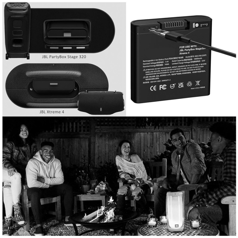                             Batteri til JBL Xtreme 4 7.4V 10000mAh (7.4V, 10000mAh)                            
                                                        
                            