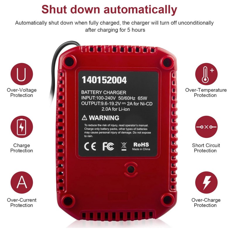 
                            Lader til Craftsman 315.11485 (19.2V, 2A, 65W)                            
                            