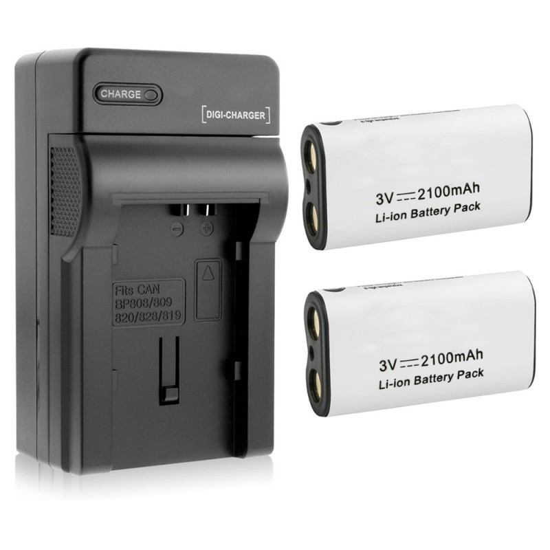                             Batteri til Olympus D-565 (3V, 2100mAh, 2 Batteri + 1 Lader)                            
                                                        
                            