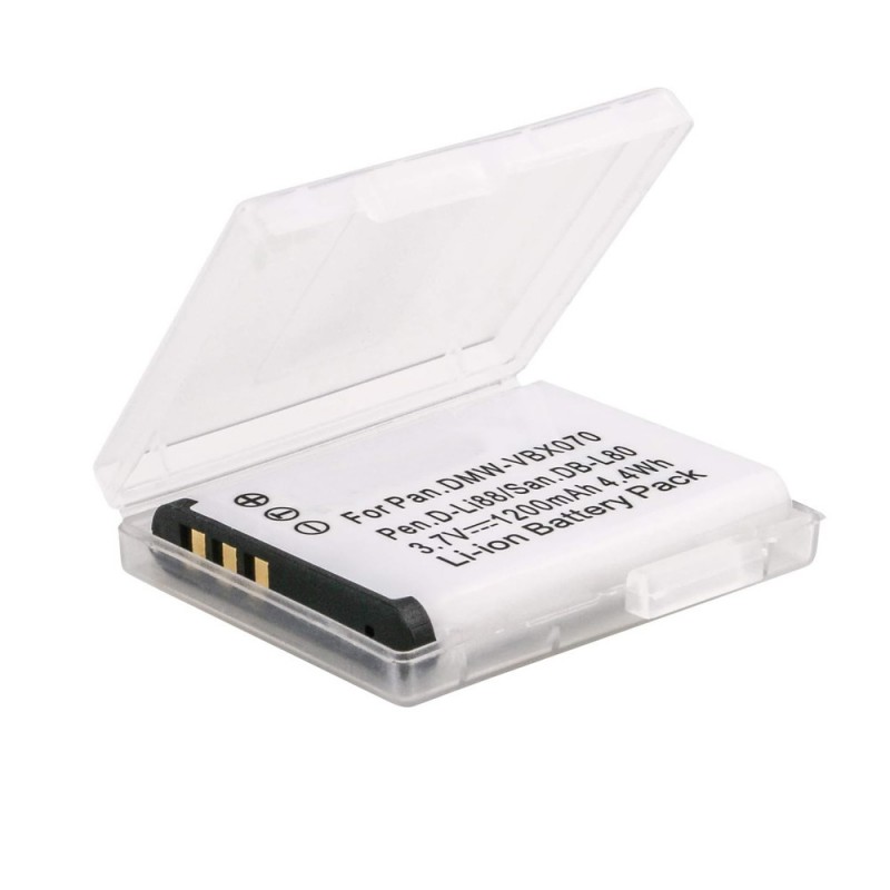                             Batteri til Panasonic HX-DC10 (3.7V, 1200mAh) 2 Batteri + 1 Lader                             
                                                        
                            