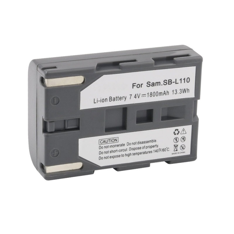                             Batteri til Samsung SC-D70 (7.4V, 1800mAh) 1 Batteri + 1 Lader                             
                                                        
                            