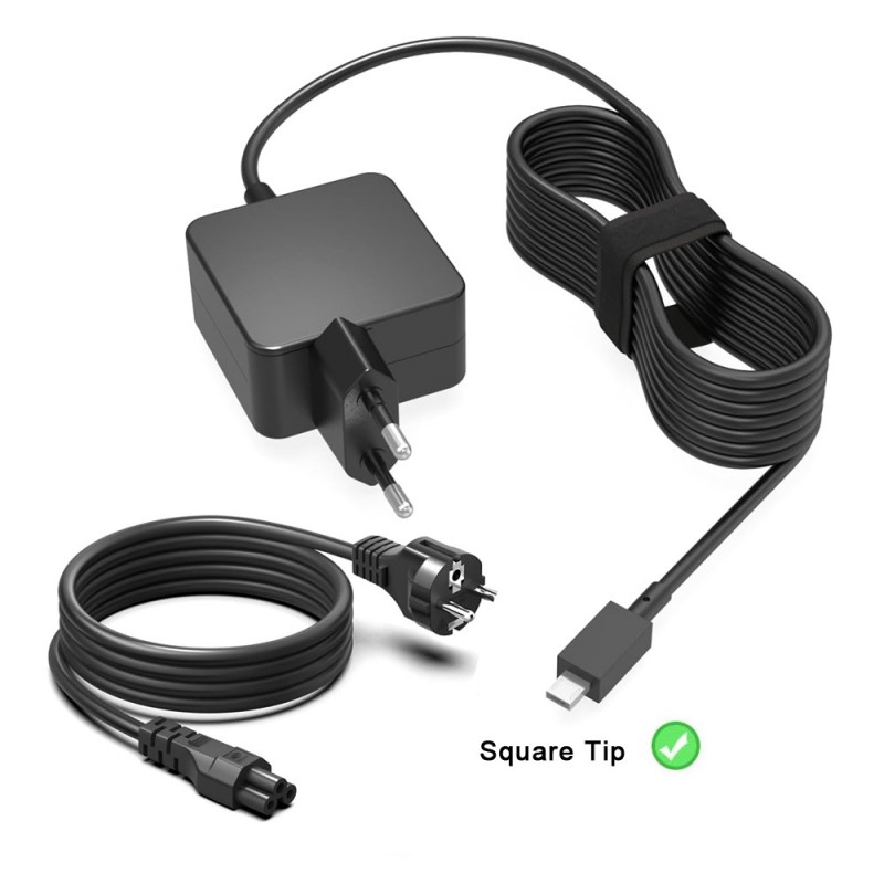 Lader til Asus E202SA (19V, 1.75A, 33W, Square Tip)
Lader til Asus E202SA (19V, 1.75A, 33W, Square Tip)