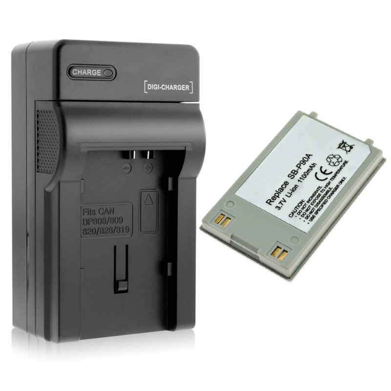                             Batteri til Samsung VP-M102B (3.7V, 1100mAh) 1 Batteri + 1 Lader                             
                                                        
                            