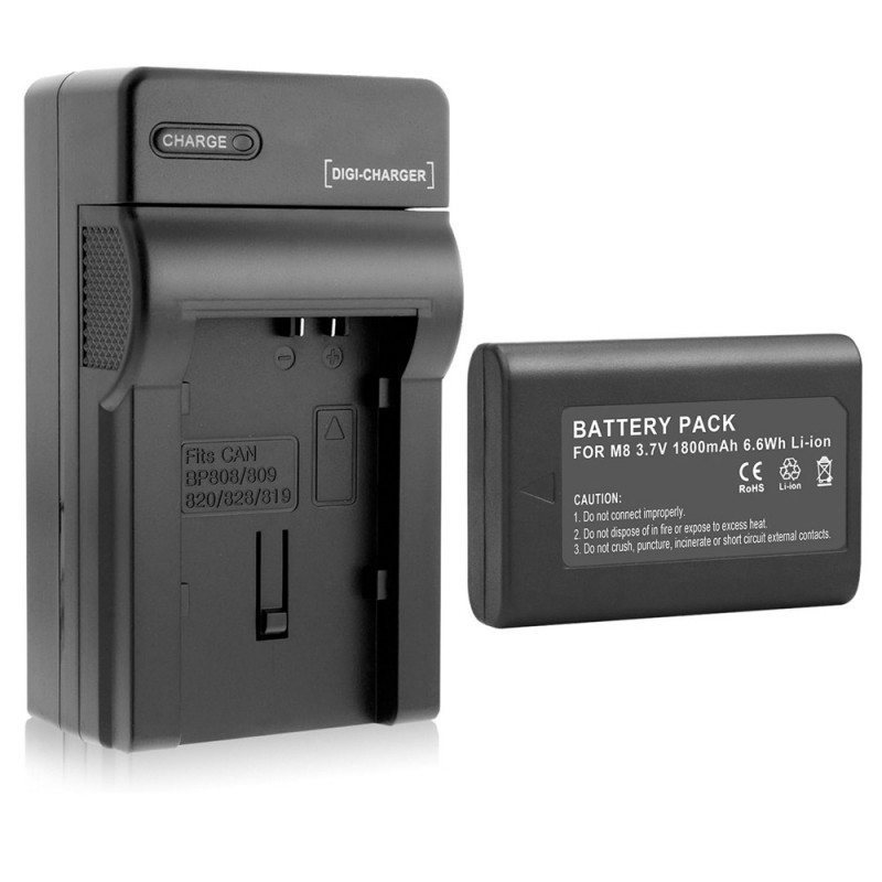                             Batteri til Leica MM (3.7V, 1800mAh, 1 Batteri + 1 Lader)                            
                                                        
                            