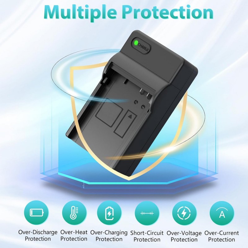 
                            Lader til Konica Minolta NP-400 (, USB)                            
                            