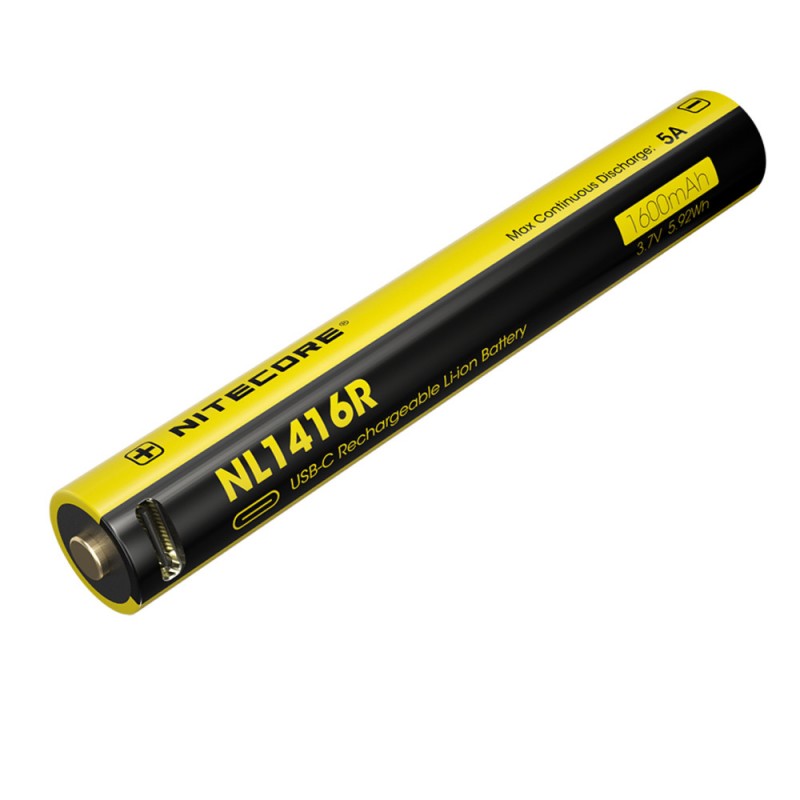 Batteri til NiteCore NL1416R 3.7V 1600mAh