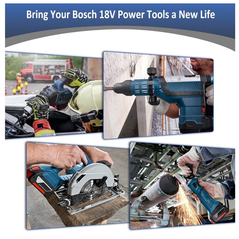                             Batteri til Bosch GSB 14.4 VE-2-LIN (14.4V, 4000mAh)                            
                                                        
                            