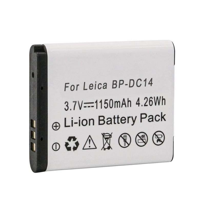                             Batteri til Leica C Type 112 (3.7V, 1150mAh) 1 Batteri + 1 Lader                             
                                                        
                            