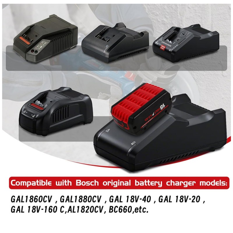                             Batteri til Bosch GSB 18v-li (18V, 3000mAh)                            
                                                        
                            