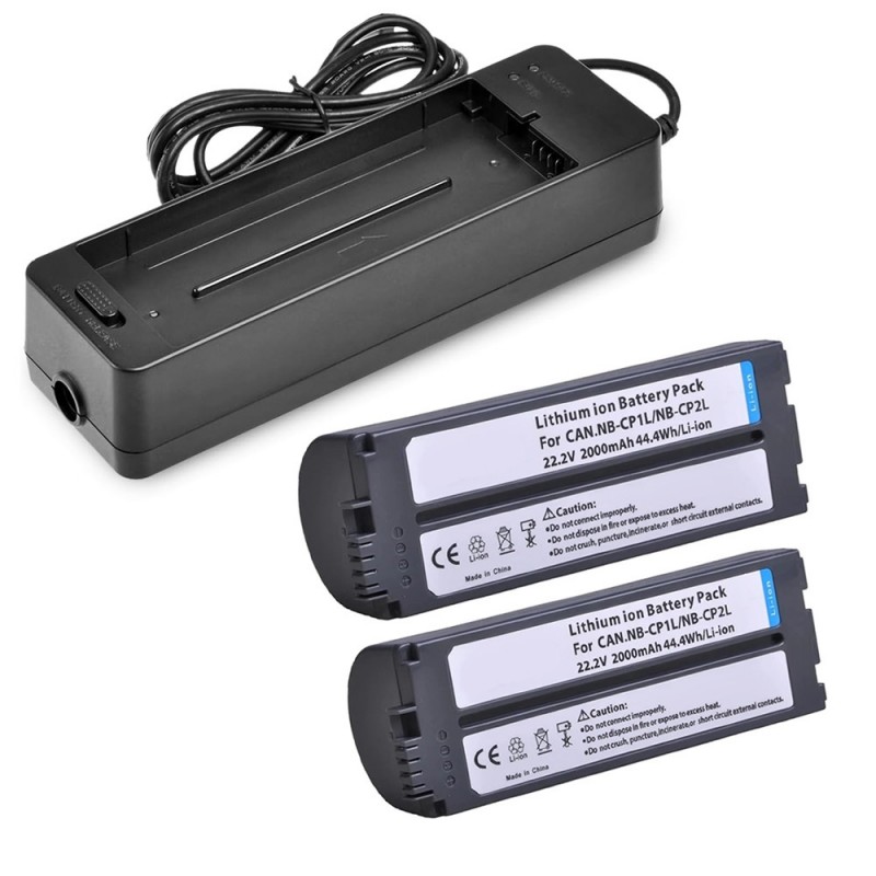                             Batteri til Canon Selphy CP-710 (22.2V, 2000mAh, 2 Batteri + 1 Lader)                            
                                                        
                            