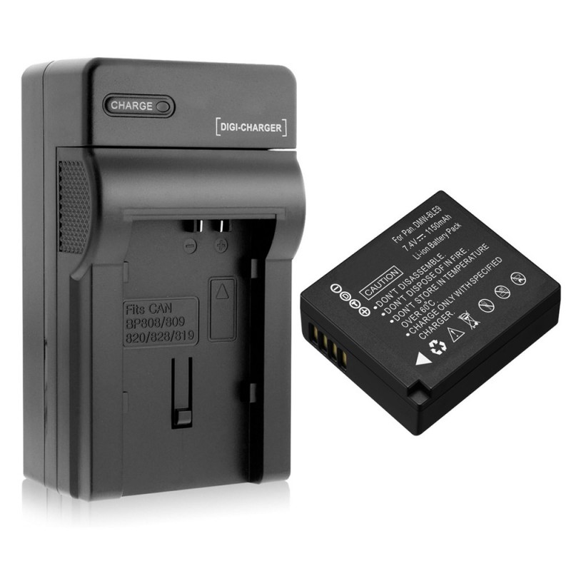 Batteri til Panasonic Lumix DMC-GF5GK (7.2V, 1200mAh, 1 Batteri + 1 Lader)
Batteri til Panasonic Lumix DMC-GF5GK (7.2V, 1200mAh, 1 Batteri + 1 Lader)