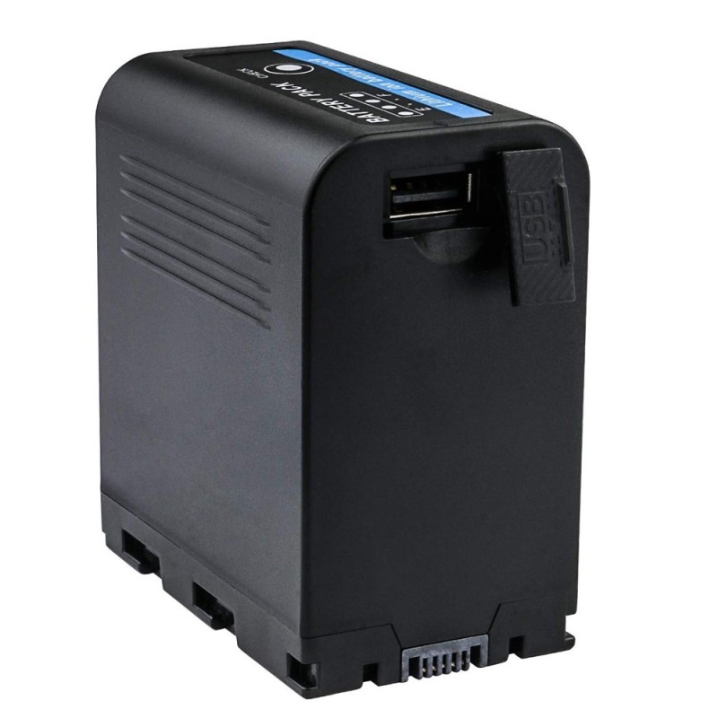                            Batteri til JVC GY-HM600E (7.4V, 7800mAh) 1 Batteri + 1 Lader                             
                                                        
                            