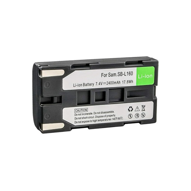                             Batteri til Samsung SC-W70 (7.4V, 2400mAh) 1 Batteri + 1 Lader                             
                                                        
                            