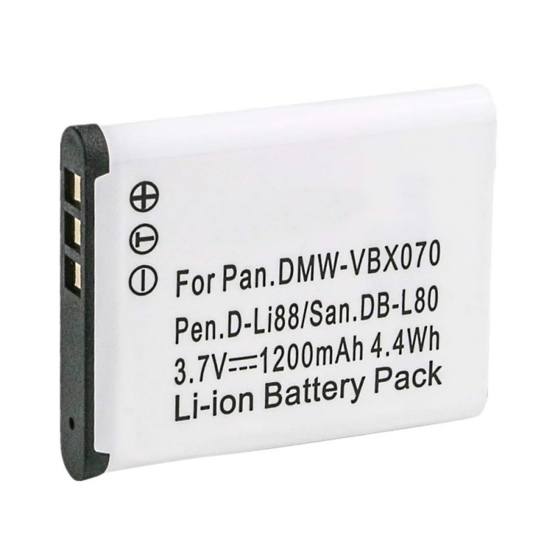                             Batteri til Panasonic HM-TA2 (3.7V, 1200mAh) 1 Batteri + 1 Lader                             
                                                        
                            
