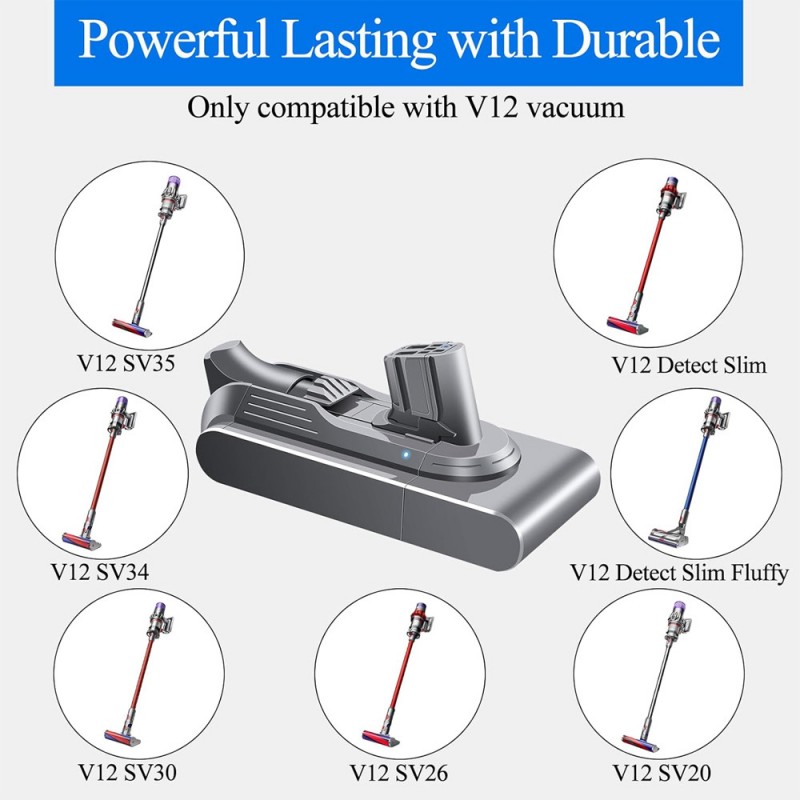                             Batteri til Dyson 443383 (25.2V, 5800mAh)                            
                                                        
                            