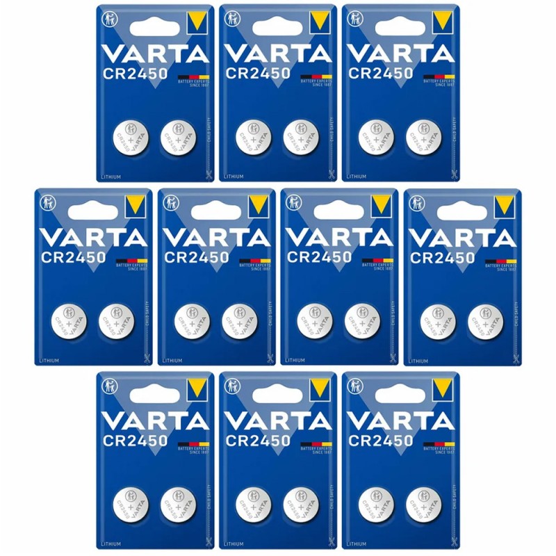 Batteri til VARTA CR2450 10 Pakke