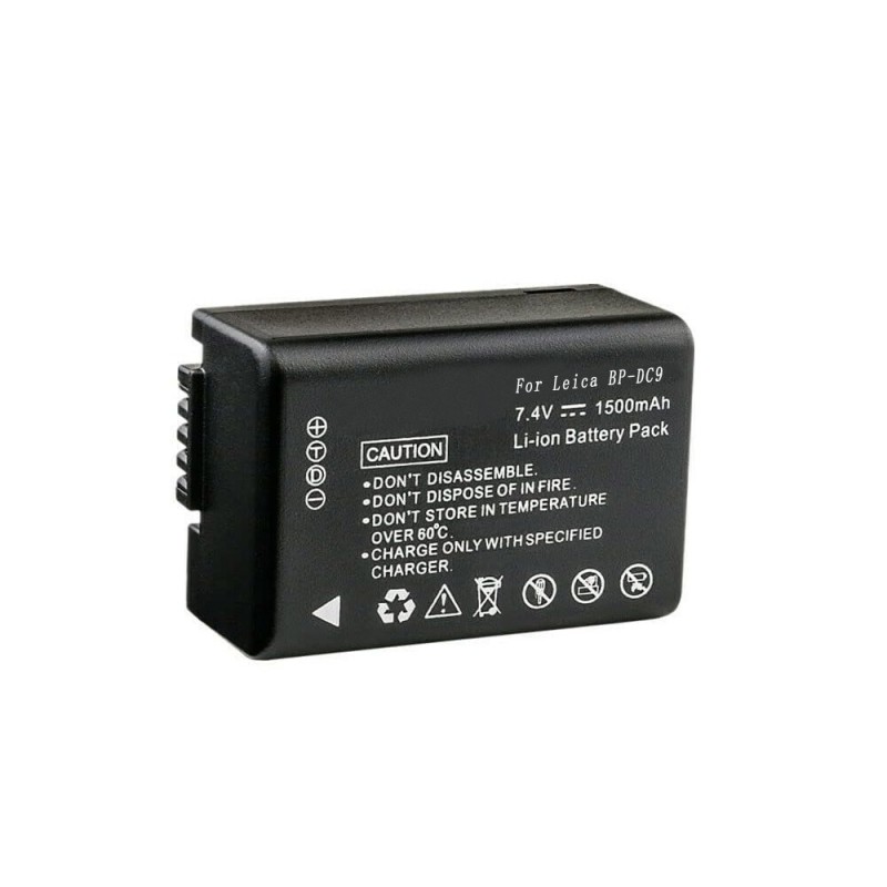                             Batteri til Leica BC-DC9-U (7.4V, 1500mAh) 2 Batteri + 1 Lader                             
                                                        
                            