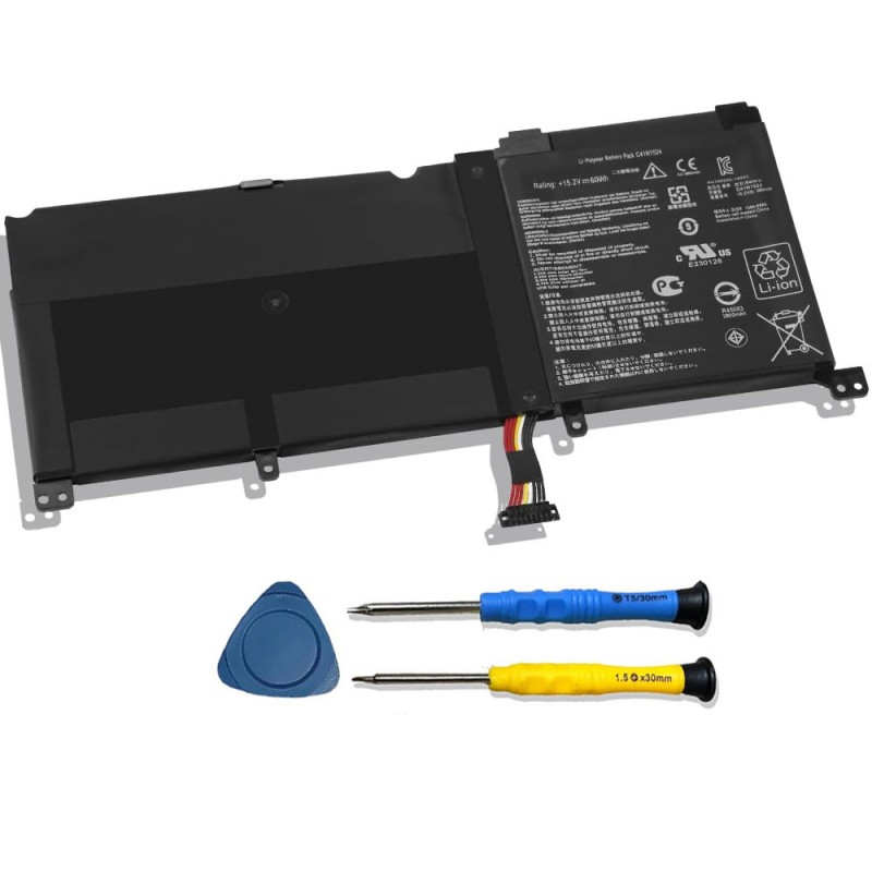                             Batteri til Asus ZenBook N501VW (15.2V, 96Wh)                            
                                                        
                            