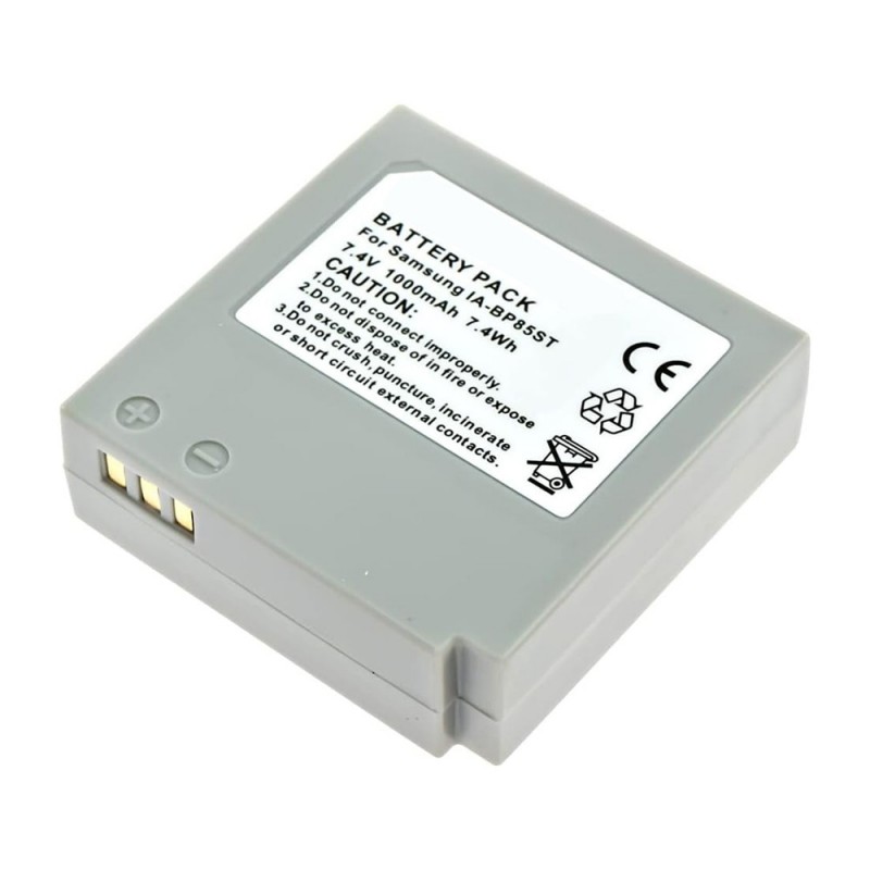                             Batteri til Samsung VP-HMX08 (7.4V, 1400mAh) 1 Batteri + 1 Lader                             
                                                        
                            