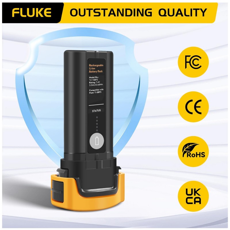                             Batteri til Fluke Ti SBP3 7.4V 3200mAh (7.4V, 3200mAh)                            
                                                        
                            
