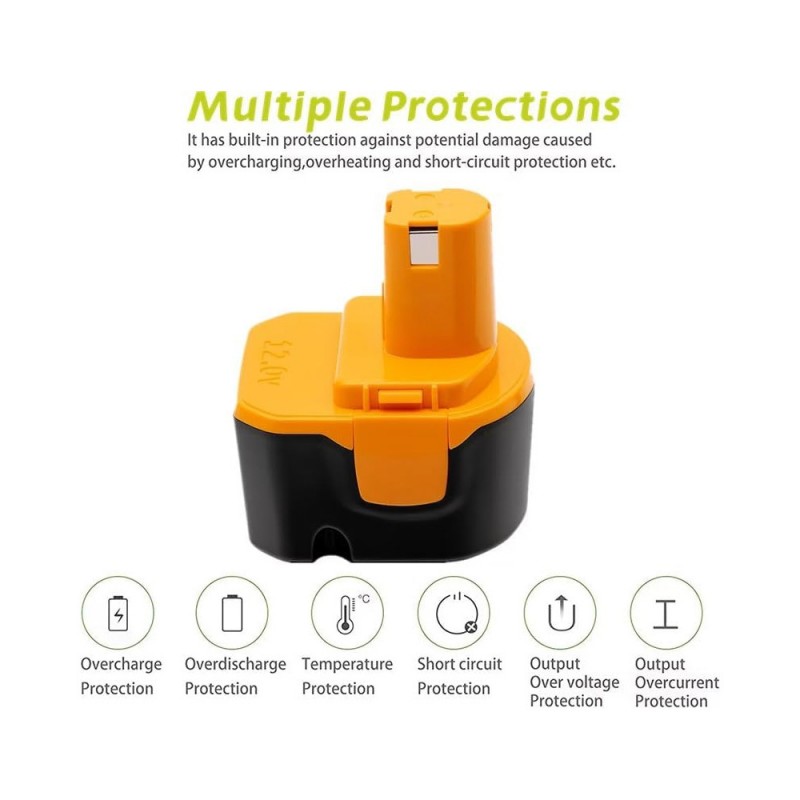                             Batteri til Ryobi CHD1202 (12V, 3000mAh)                            
                                                        
                            