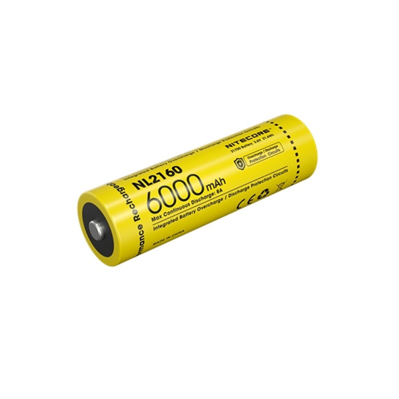 Batteri til Nitecore 21700 NL2160 3.6V 6000mAh